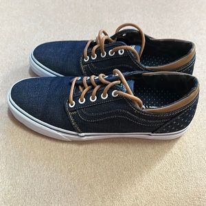 Vans Trig Cross Blue Denim Camo VN0XE8FCX Men's Size 10